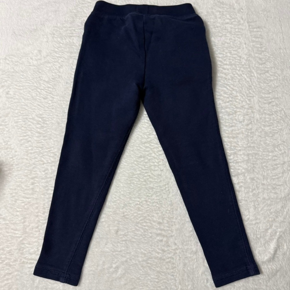 Polo Ralph Lauren Jogger Pants Kids 4T Navy Blue Pink Pony Logo Sweatpants - Picture 6 of 6